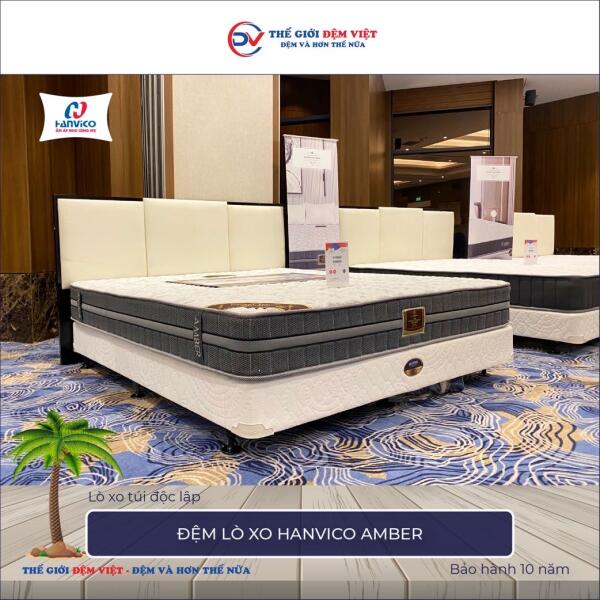 Đệm lò xo Hanvico Amber 8